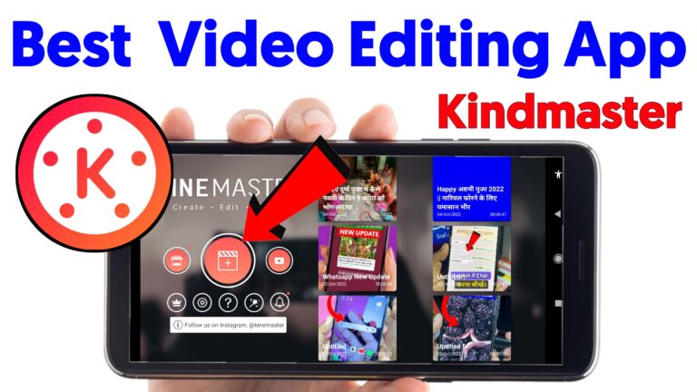 Video Editing Ke Liye Yah Best App Kindmaster App